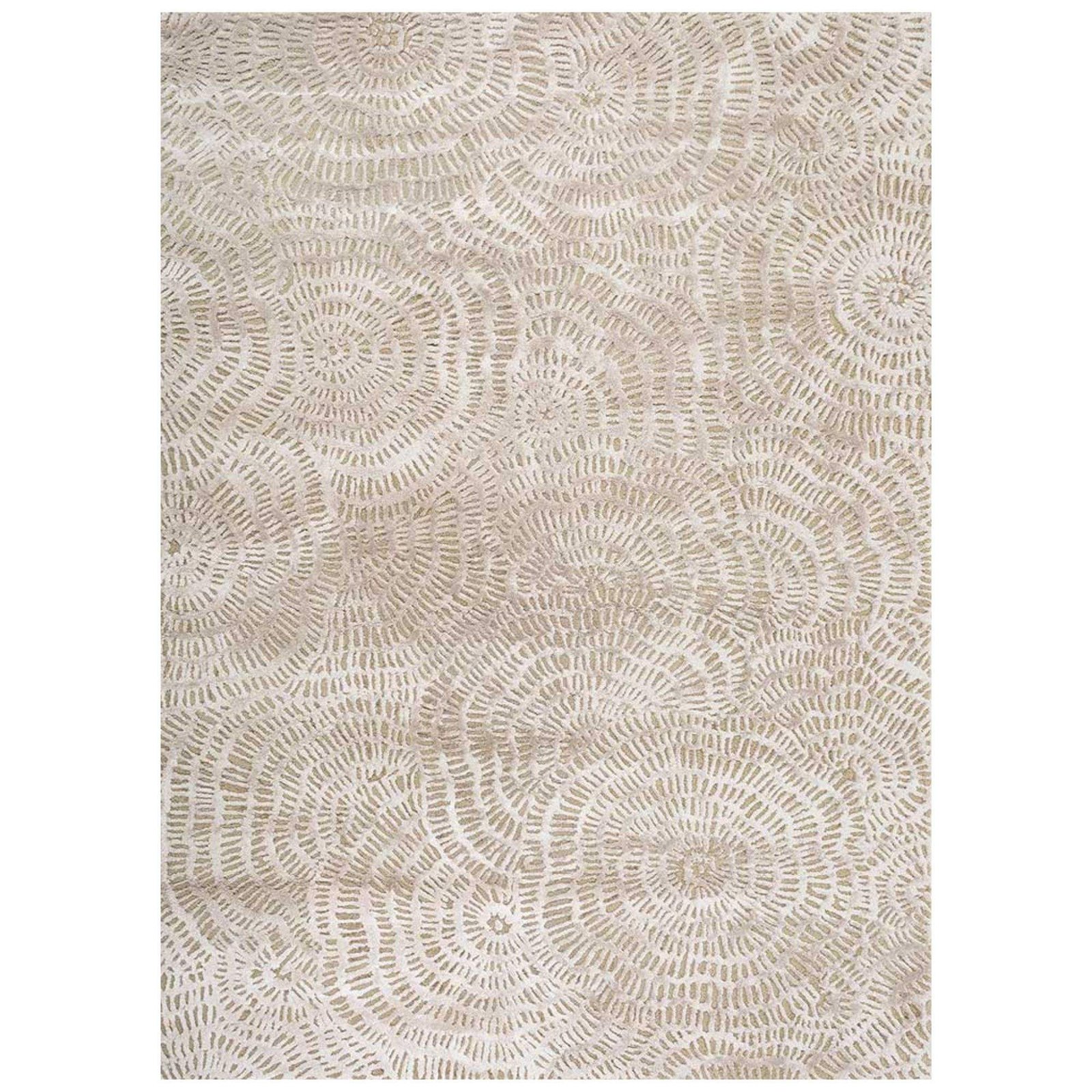 High Quality Modern Hand Tufted Cotton Rug Colorful Plush Design Cut Pile Solid Color PET Friendly Stain Resistant Non-Slip